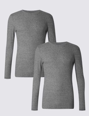 2 Pack Heatgen&trade; Long Sleeve Vests